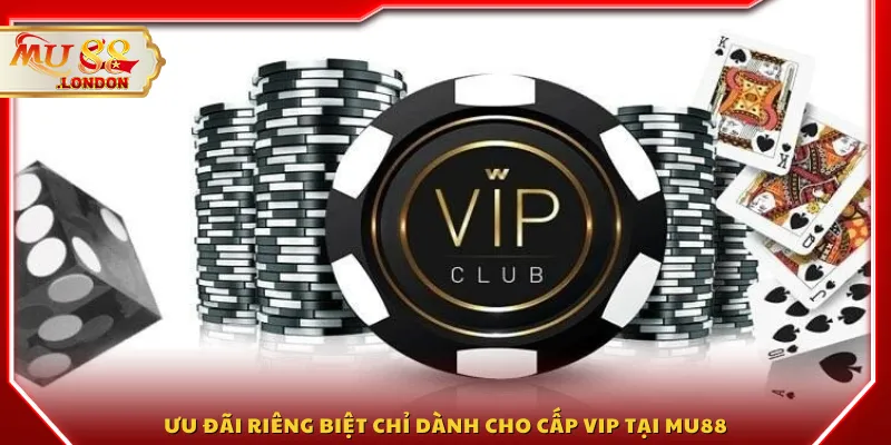 Ưu đãi riêng biệt chỉ dành cho cấp VIP tại MU88