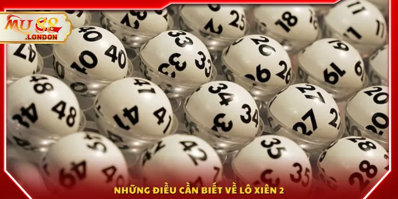 Những điều cần biết về lô xiên 2